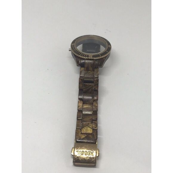 Fossil Watch Strap Links Case Parts Used Men’s Woman’s 14mm Band 31mm Case Z1100 - Picture 1 of 6
